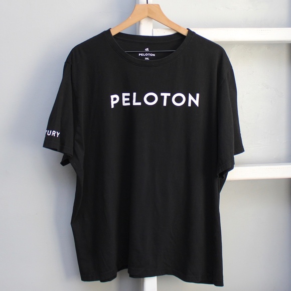 Peloton Other - Peloton Men's Black White Logo Century 100 Short Sleeve T-shirt Size 3XL
